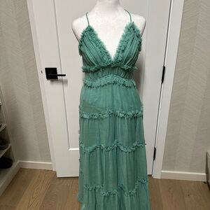 Ulla Johnson Sea Glass Shyla Gown